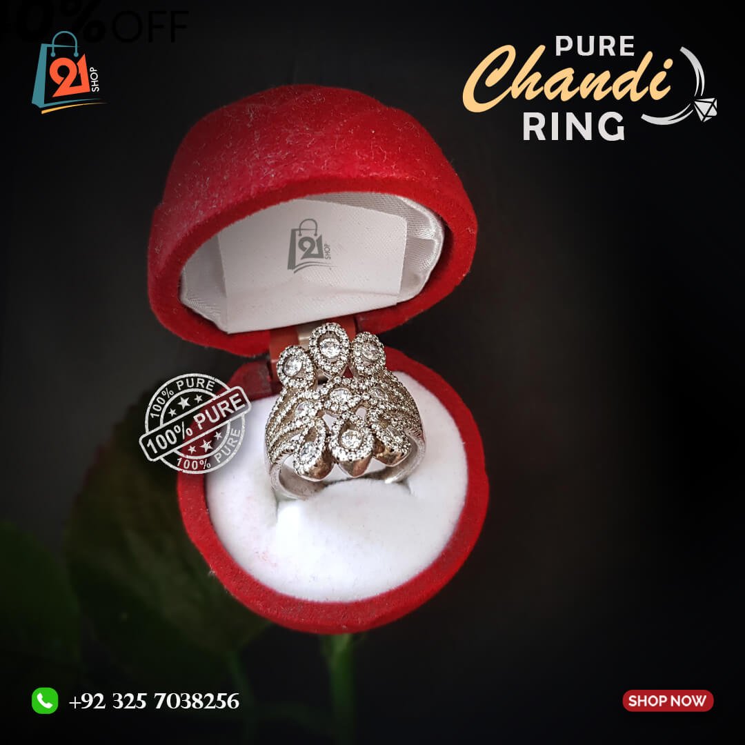 Pure Chandi Ring CR012 - Two One Shop